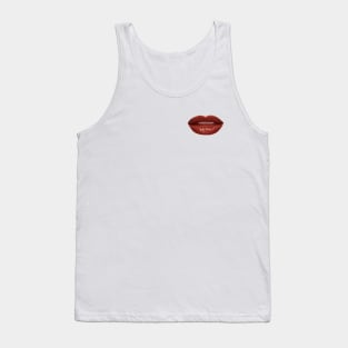 Real lips - red lipstick Tank Top